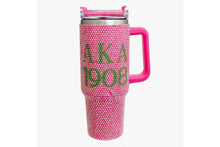 AKA Sorority Bling 40.5 oz Tumbler Cup