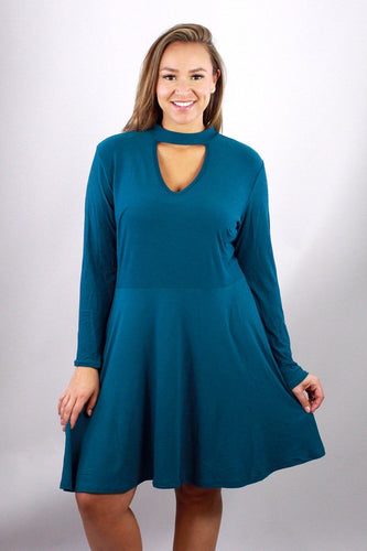 Women's Plus size Detail Fit & Flare Dress 1X2X3X - LSM Boutique's Fashion N Fragrances