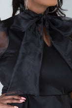 Plus Size Sheer Fashion Puff Sleeve Blouse - LSM Boutique's Fashion N Fragrances
