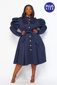 Plus Size Coat Jacket Dress Sizes 1X2X3X