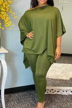 Two Piece Round Neck Set Size Sm-3XL