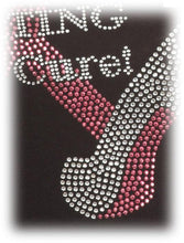 Women's Fight for the Cure Rhinestone Studded Shirt - LSM Boutique's Fashion N Fragrances
